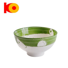 Handgefertigte Keramik -Suppenschüssel mit Deckel und Griff